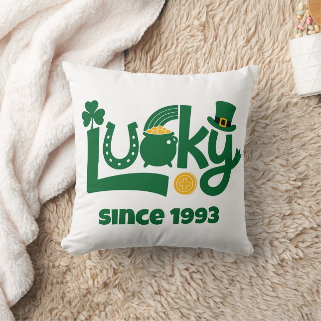 Almofada Lucky since Year (Cobertor)