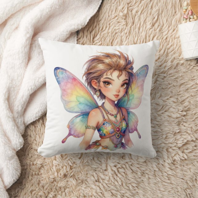 Almofada Luminous Rainbow Guardian fairy (Cobertor)