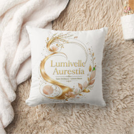 Almofada Lumivelle Aurestia – Travesseiro Elegância Flor de