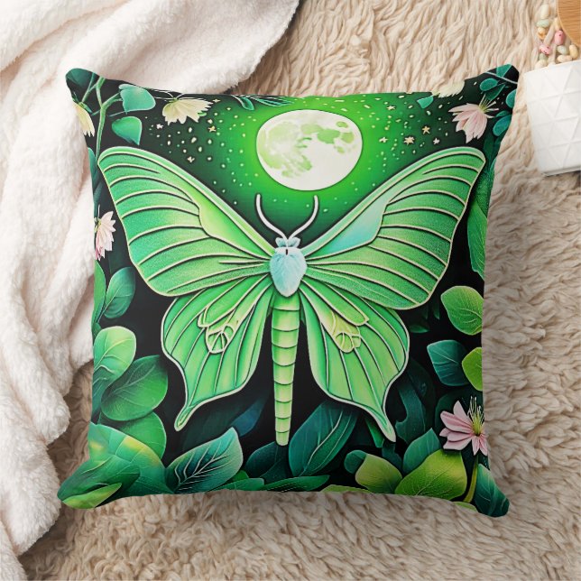 Almofada Lunar Butterfly Bloom Design (Cobertor)