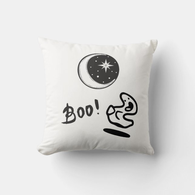 Almofada Lunar Ghost Boo (Frente)