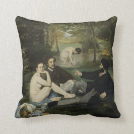 Almofada Luncheon da grama por Edouard Manet