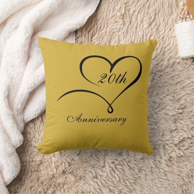 Almofada Luxe M Gold Pillow Romantic Charm for Home or Gift (Cobertor)