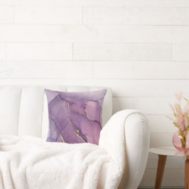 ALMOFADA LUXE MARBLE PURPER DOURADA CUSHION
