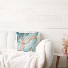 ALMOFADA LUXE OCEAN SPLASH MARBLE CUSHION