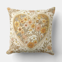 Almofada Luxury, , Beigi Gold ,Love Heart , Valentine's Day