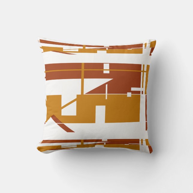 Almofada Luz branca Dourada para sudoeste com aparência hor (Frente)