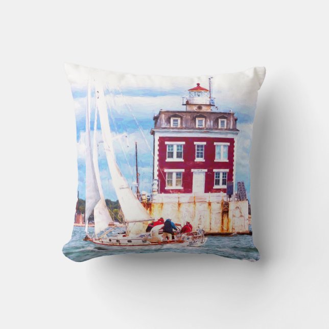 Almofada Luz da borda de passagem (Frente)