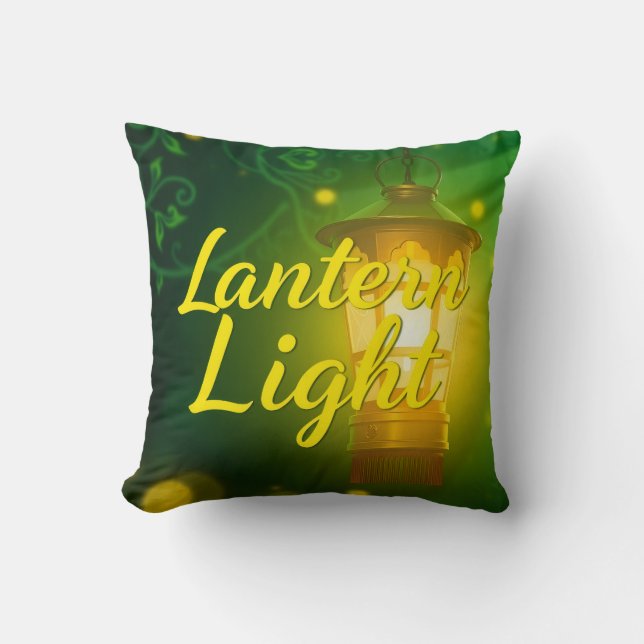 Almofada Luz de Lanterna Brilho Personalizado (Frente)