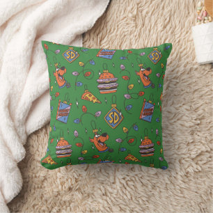 Almofada Luzes de Natal com Snack do Scooby-Doo