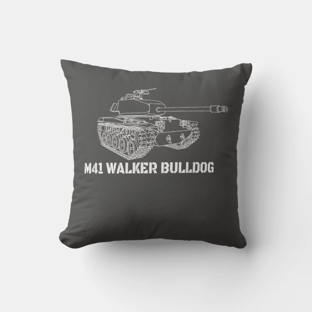 Almofada M41 Walker Bulldog American Light Army Gift (Frente)