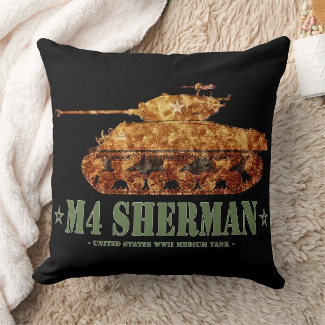 Almofada M4 Sherman Segunda Guerra Mundial, 2.ª Estação Ame (Cobertor)