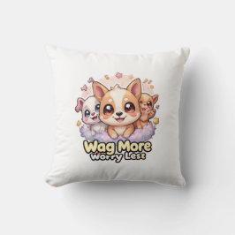 Almofada Maçã Mais Preocupada Menos Cushion Decorativo De P