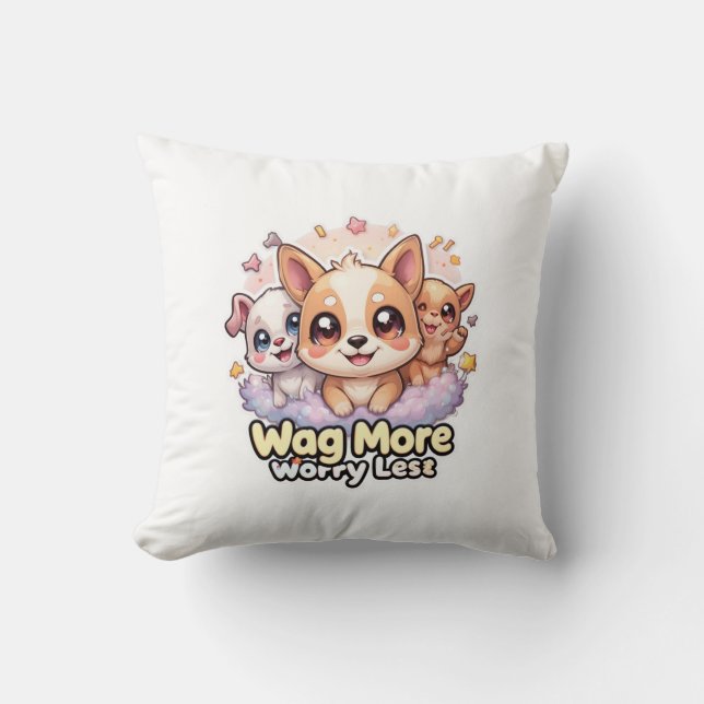 Almofada Maçã Mais Preocupada Menos Cushion Decorativo De P (Frente)