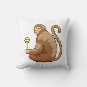 Almofada Macaco com pirulito