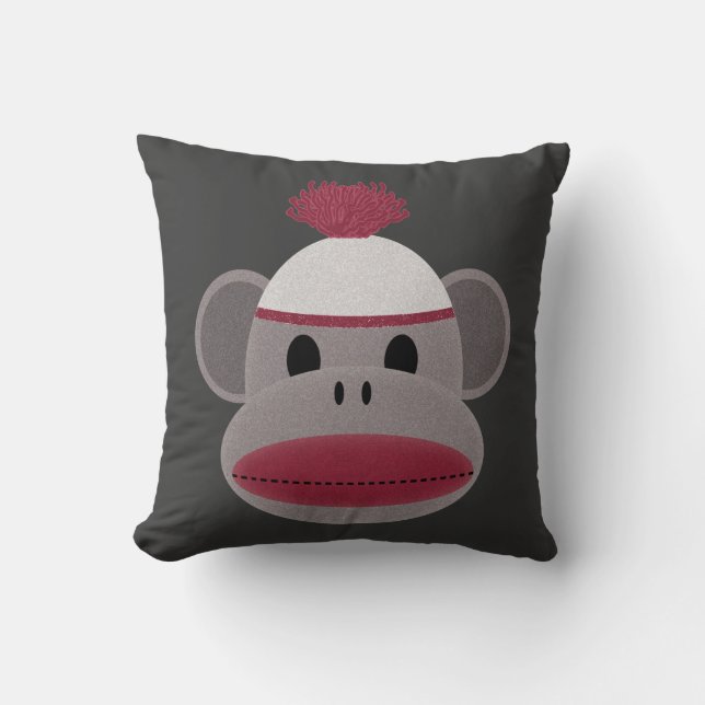 Almofada Macaco da peúga (Frente)
