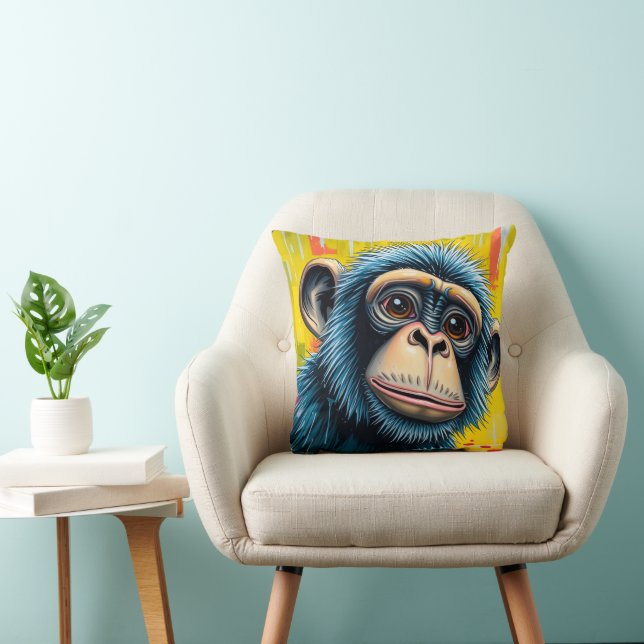 Almofada Macaco Divertido (Cadeira)