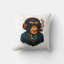 Almofada Macacos - O Chefe do Macaco Clássico