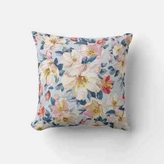 Almofada Maçaneira florescente, padrão de elegância.