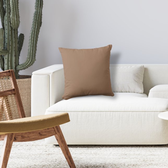 Almofada Macchiato de cor básica (Criador carregado)