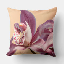 Macro Cymbidium Orchid Blush