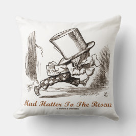 Almofada Mad Hatter Para O Sentimento De Emergência