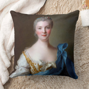 Almofada Madame de la Porte 1754 por Jean-Marc Nattier
