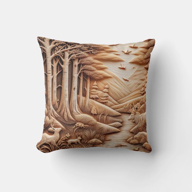 Almofada Madeira (Frente)