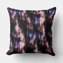 Almofada Madeira escovada com manchas de neon?