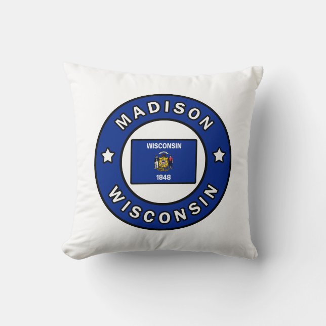 Almofada Madison Wisconsin (Frente)