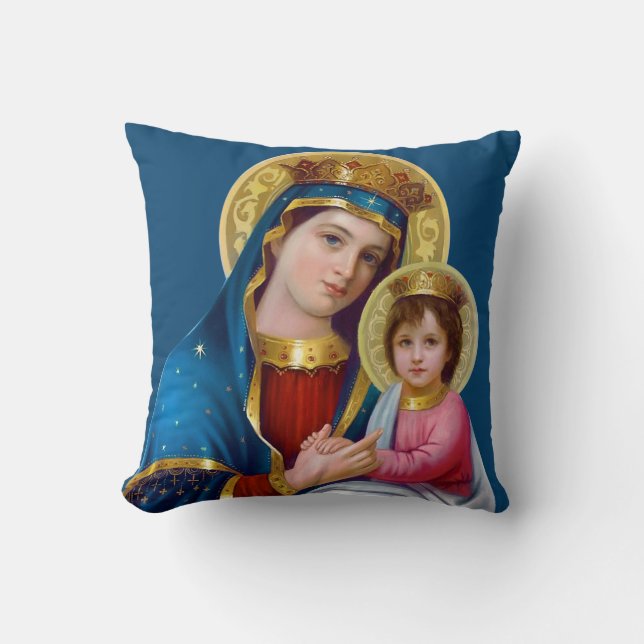 Almofada Madona e Menino (Frente)