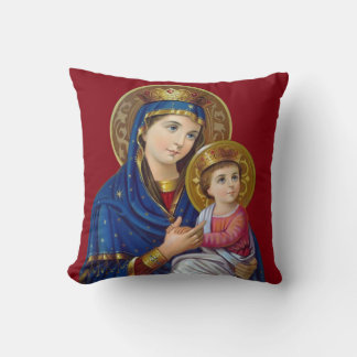 Almofada Madona e Menino