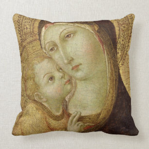 Almofada Madonna e criança