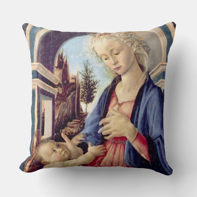 Almofada Madonna e criança (painel) 2 (Frente)