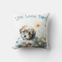 Mãe de Cachorro Havanês Floral