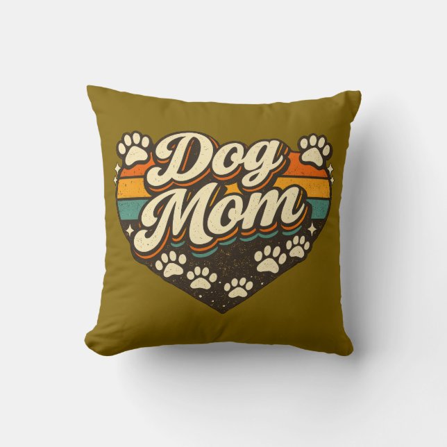 Almofada Mãe de Cachorro Retro (Frente)