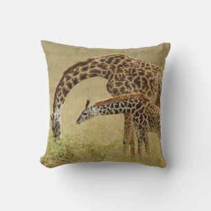 Almofada Mãe e bebê Girafa Masai, Giraffa