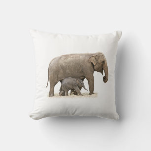 Almofada Mãe e Elefante Bebê