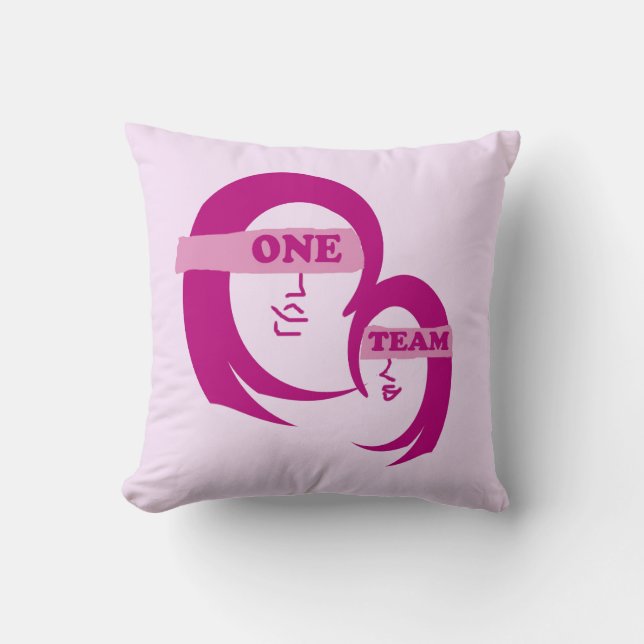 Almofada Mãe e travesseiro da filha (Frente)