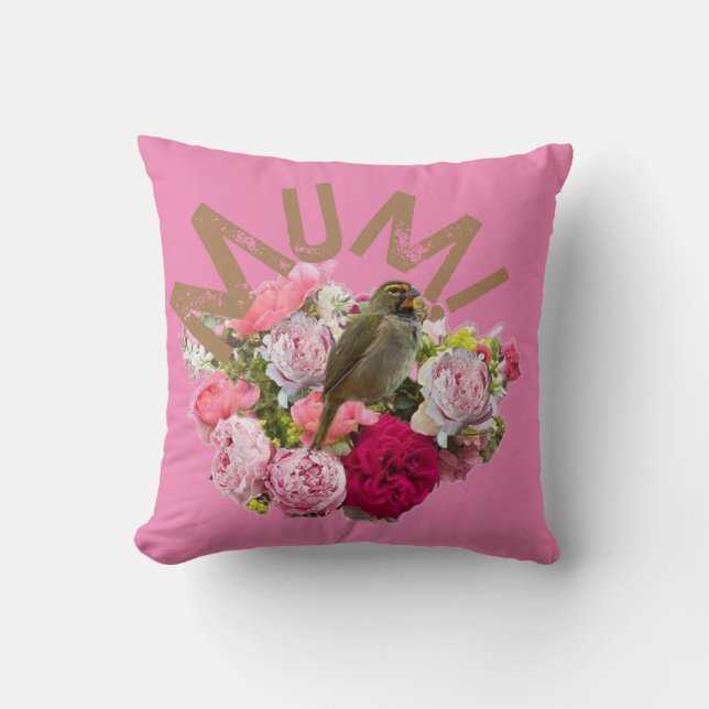 Almofada Mãe! Flores (Frente)