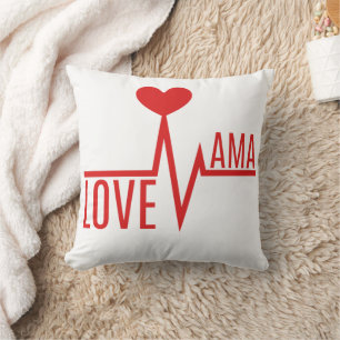 Almofada mãe mamãe mãe ama pulso cardíaco