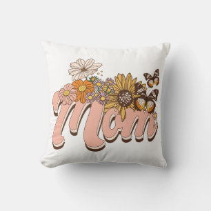 Almofada Mãe Retro Floral