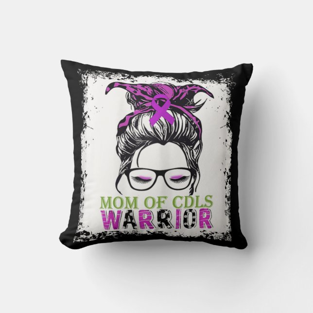 Almofada mães com filhos, síndrome de cornelia de lange (Frente)