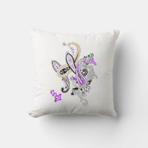 Magenta púrpura, laranja avermelhada, azul-lacado