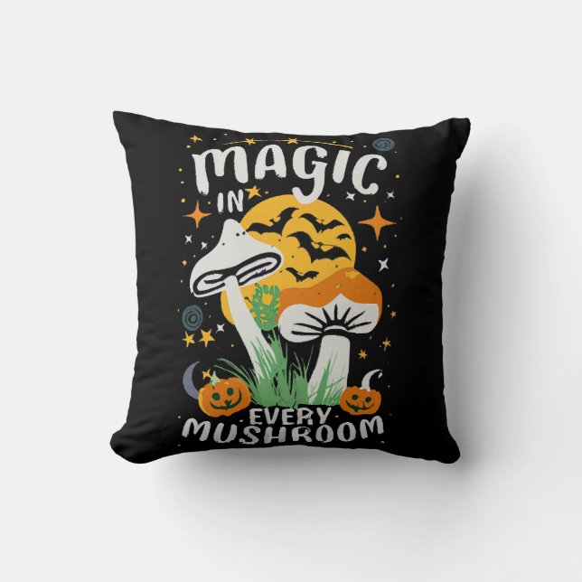 Almofada Magia em Cada Cogumelo! (Frente)