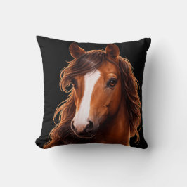 Almofada Magnificent, Brown horse with white blaze