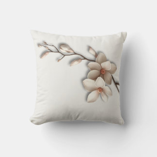 Almofada  Magnolia Flower Minimalist Zen