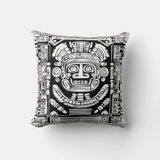 Almofada MAGUA | Guardião da arte MAyan (Frente)