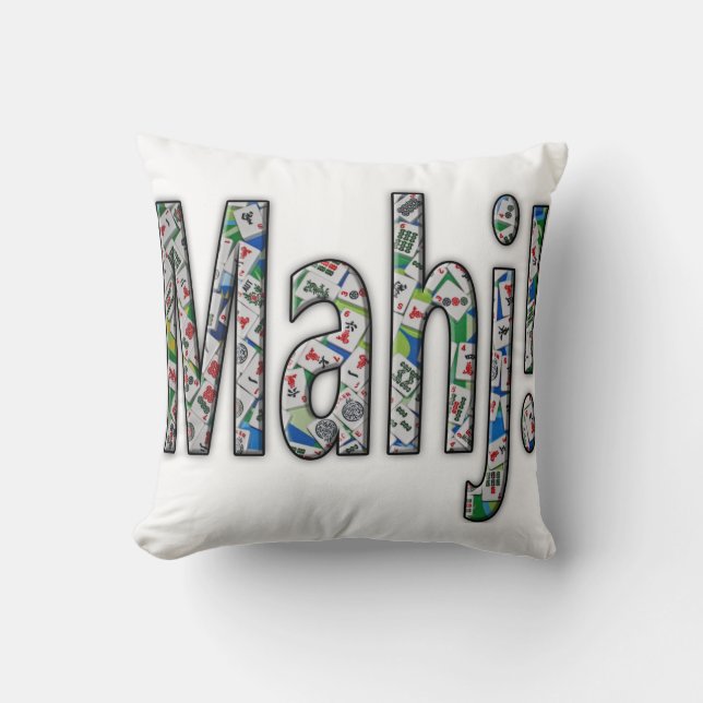 Almofada Mahjong Pillow - Mahj! (Frente)