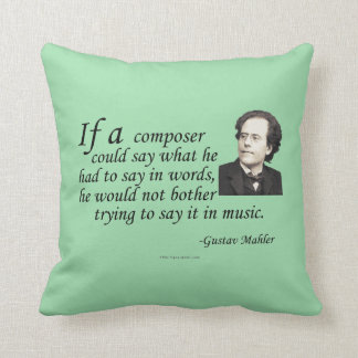Almofada Mahler na composição